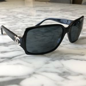 Black Chanel Sunglasses